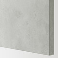 ENHET Drawer front for base cb f oven, concrete effect, 60x14 cm