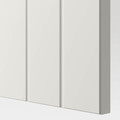 BESTÅ Shelf unit with doors, white/Sutterviken white, 120x42x64 cm