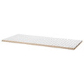LAGKAPTEN Table top, white/anthracite, 140x60 cm