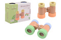 Joueco Wooden Binoculars, green-blue, 18m+