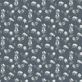 GoodHome Vinyl Wallpaper on Fleece Rubin, grey