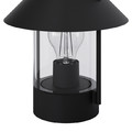 GoodHome Garden Outdoor LED Lamp Caprera E27 IP44, black