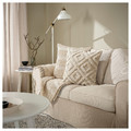 EKGULDMAL Cushion cover, geometric natural, 50x50 cm
