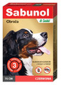 Sabunol Anti-flea & Anti-tick Collar for Dogs 75cm, red