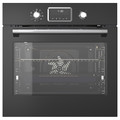 FORNEBY Forced air oven with direct steam, IKEA 500 black