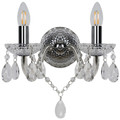 GoodHome Wall Lamp Gacruz 2-p E14, chrome