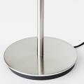 SKAFTET Table lamp base, nickel-plated, 30 cm