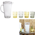 Jug & 4 Glasses Set Soleil