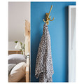 KÄMPIG 3-armed swivel hook, brass-colour