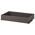 KOMPLEMENT Drawer, dark grey, 100x58 cm