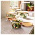 SÄLJAN Worktop, light grey mineral effect, laminate, 186x3.8 cm