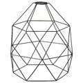 BRUNSTA Pendant lamp shade, black, 30 cm