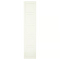 BERGSBO Door with hinges, white, 50x229 cm