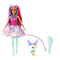 Barbie Doll Fairytale Outfit And Pet, the Glyph A Touch Of Magic HLC35 3+