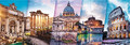 Trefl Jigsaw Puzzle Panorama Journey to Italy 500pcs 10+