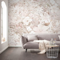 GoodHome Wall Mural Wallpaper Tacl, light beige flowers