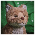 SKOGSDUVA Soft toy, lynx/orange brown, 63 cm