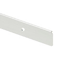 GoodHome Kitchen Worktop Side Strip 24 mm, R3 silver