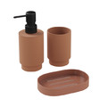 GoodHome Soap Dish Kina, brick