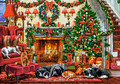 Castorland Christmas Jigsaw Puzzle Cozy Fireplace 500pcs 9+
