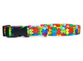 Matteo Dog Collar Plastic Buckle 25mm, puzzle