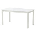 STRANDTORP Extendable table, white, 150/205/260x95 cm