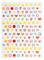 Stamps & Stickers Set for Girls 5+