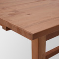 NORDVIKEN Extendable table, patina stain 210/289x105 cm