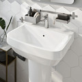 GoodHome Pedestal for Washbasin Cavally