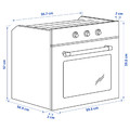 MATTRADITION  Oven, stainless steel
