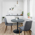Table Hvar 80cm, black