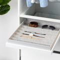KOMPLEMENT Pull-out tray with insert, white, 50x58 cm