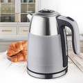 Feel Maestro 1.7L Stainless Steel Electric Kettle 2200W MR-051-GREY