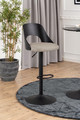 Bar Stool Lucy, beige/black