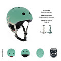 SCOOTANDRIDE Helmet for children XXS-S 1-5 years, Forest