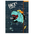Document File Folder with Elastic Band A4 1pc Skate Dino, assorted patterns