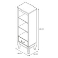 Bookcase Victoria, white