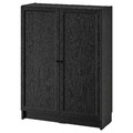 BILLY / OXBERG Bookcase with doors, 80x30x106 cm