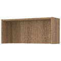 BILLY Height extension unit, oak effect, 80x28x35 cm