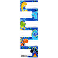 Label Stickers for Notebooks 25pcs Dino, assorted