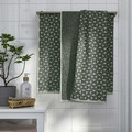ÄNGSNEJLIKA Bath towel, grey/green, 70x140 cm