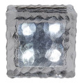 Glass Solar Lamp Cube 10cm