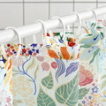 STRANDLUMMER Shower curtain, multicolour, 180x200 cm