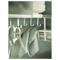 PÅLYCKE Clip-on hook rack