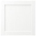 ENKÖPING Door, white wood effect, 60x60 cm