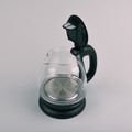 Feel Maestro 1.0L Glass Electric Kettle 1100W MR-055-BLACK