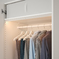 ÖVERSIDAN LED wardrobe lighting strp w sensor, dimmable white, 71 cm