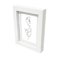 GoodHome Picture Frame Islande 13 x 18 cm, white