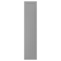 GULLABERG Door with hinges, grey, 50x229 cm