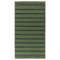 KORSNING Rug flatwoven, in/outdoor, green purple/striped, 80x150 cm